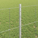 Recinto per animali selvatici con pali 50 x 0,8 m (L x A)