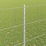Recinto per animali selvatici con pali 50 x 1,4 m (L x H)