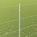 Recinzione con Posto Argento 1,6 x 50 m Acciaio