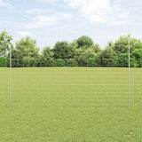 Recinzione con Posto Argento 1,6 x 50 m Acciaio
