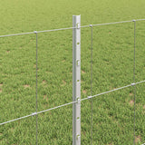 Recinto per animali selvatici con pali 100 x 0,8 m (L x H)
