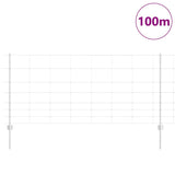 Recinto per animali selvatici con pali 100 x 1 m (L x H)