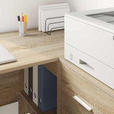 Scrivania ad angolo con cassetto Rovere Sonoma 102 x 88 x 75 cm