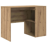 Scrivania ad angolo Rovere artigianale 102 x 88 x 75 cm