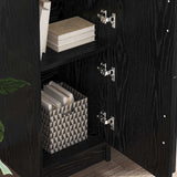 Scrivania 2 pcs Rovere Nero