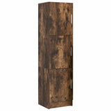 Scrivania 2 pcs Rovere fumé