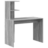 Scrivania 2 pcs Grigio Sonoma