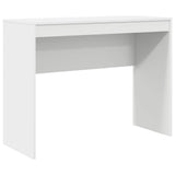 Scrivania con cassetto con lo scaffale 2 pcs Bianco