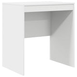 Scrivania con cassetto con lo scaffale 2 pcs Bianco