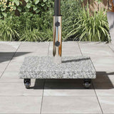 Base per ombrellone 30kg Grigio Granito Quadrato