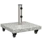 Base per ombrellone 30kg Grigio Granito Quadrato