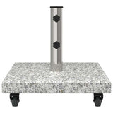 Base per ombrellone 30kg Grigio Granito Quadrato