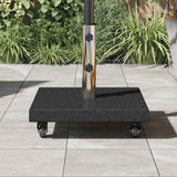 Base per ombrellone 30kg Nero Granito Quadrato