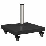 Base per ombrellone 30kg Nero Granito Quadrato