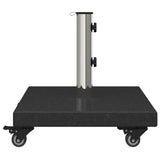 Base per ombrellone 30kg Nero Granito Quadrato