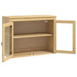 Armadietto SKI Marrone Miele 80 x 32 x 60 cm Pino massello