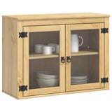 Armadietto SKI Marrone Miele 80 x 32 x 60 cm Pino massello