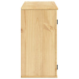 Armadietto SKI Marrone Miele 80 x 32 x 60 cm Pino massello