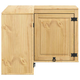 Armadietto SKI Marrone Miele 80 x 80 x 60 cm Pino massello