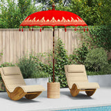 Parasol Balinese Rosso 185 x 185 x 260 cm