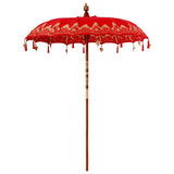 Parasol Balinese Rosso 185 x 185 x 260 cm