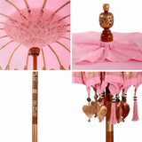 Parasol Balinese Rosa 215 x 215 x 260 cm