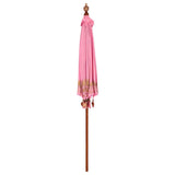 Parasol Balinese Rosa 215 x 215 x 260 cm