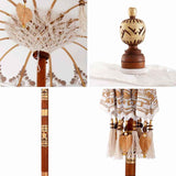Parasol Balinese Crema 95 x 95 x 260 cm