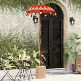 Parasol Balinese Rosso 125 x 125 x 260 cm