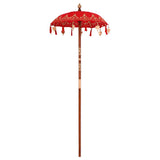 Parasol Balinese Rosso 125 x 125 x 260 cm