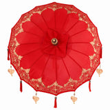 Parasol Balinese Rosso 95 x 95 x 260 cm