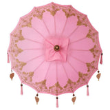 Parasol Balinese Rosa 125 x 125 x 260 cm