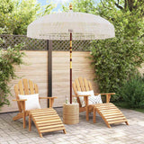 Parasol in macramè Crema 190 x 190 x 260 cm