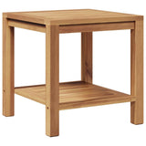 Tavolino da salotto con archiviazione Marrone 45 x 45 x 45 cm