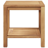 Tavolino da salotto con archiviazione Marrone 45 x 45 x 45 cm
