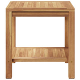 Tavolino da salotto con archiviazione Marrone 45 x 45 x 45 cm