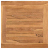 Tavolino da salotto con archiviazione Marrone 45 x 45 x 45 cm