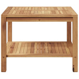 Tavolino da salotto con archiviazione Marrone 60 x 60 x 45 cm