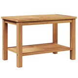Tavolino da salotto con archiviazione Marrone 70 x 40 x 45 cm