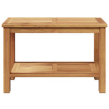 Tavolino da salotto con archiviazione Marrone 70 x 40 x 45 cm