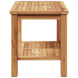 Tavolino da salotto con archiviazione Marrone 70 x 40 x 45 cm