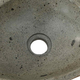 Basin in pietra fluviale (30-37) x (25-30) x 12 cm Pietra fiume