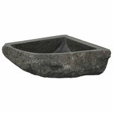 Lavabo Grigio (30-37) x (30-37) x 12 cm Pietra di Fiume
