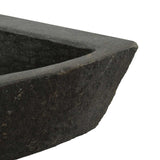 Lavabo Grigio (38-45) x (38-45) x 12 cm Pietra di Fiume