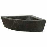 Lavabo Grigio (38-45) x (38-45) x 12 cm Pietra di Fiume