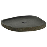 Lavabo Grigio 65 x 50 x 6 cm Pietra fiume