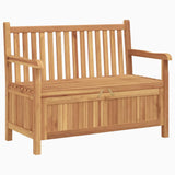 Panchina da giardino 114 x 60 x 90 cm Legno di teak solido