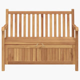Panchina da giardino 114 x 60 x 90 cm Legno di teak solido