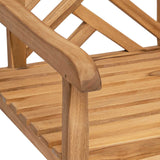 Sedia da Giardino 2 pcs 60 x 58 x 90 cm Legno di teak solido