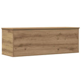 Scatola di Stoccaggio Rovere artigianale 102 x 35 x 35 cm
